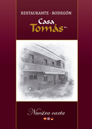 Restaurante Casa Tomás - Carta
